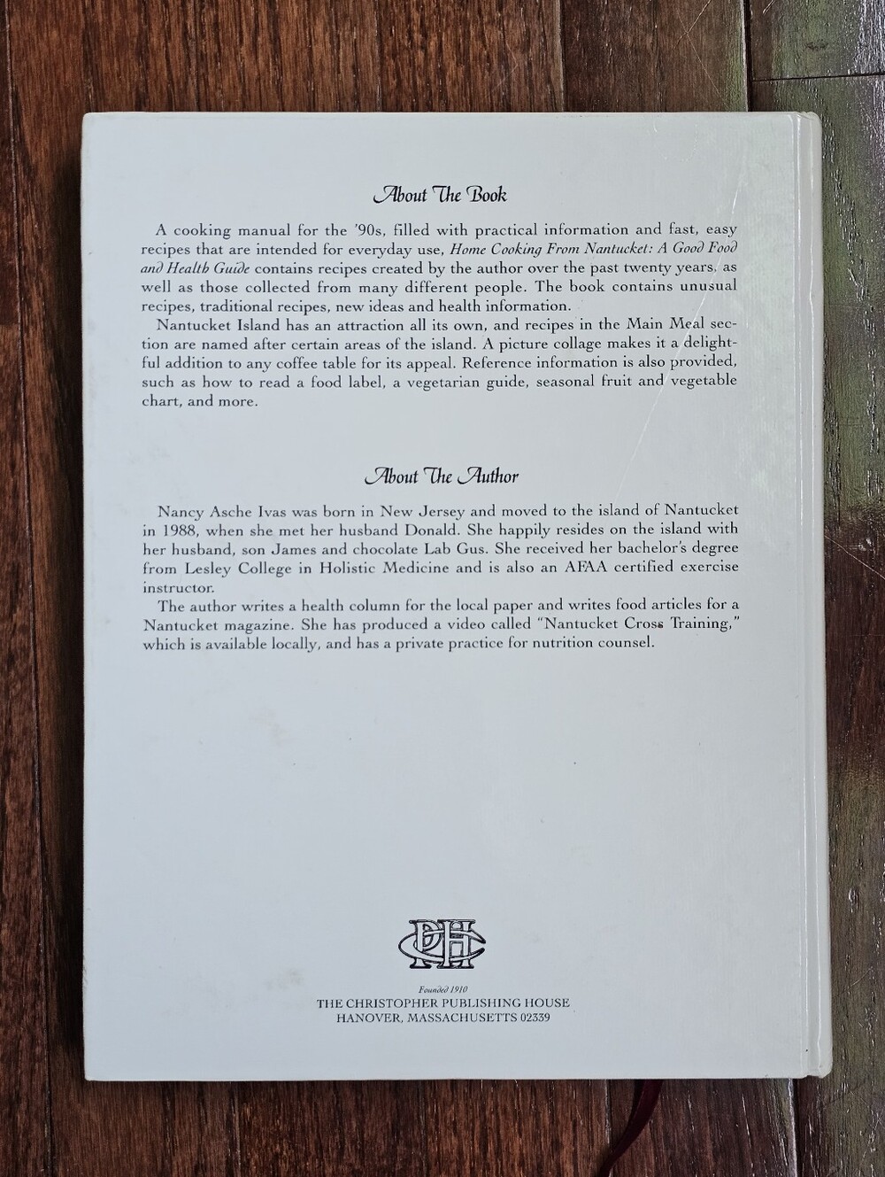 Home Cooking From Nantucket Cookbook 1995 Hardcover Coastal Recipes - Picture 5 of 5